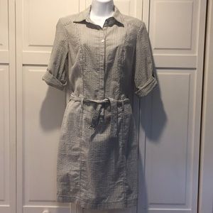 Max Studio striped Cotton Dress.